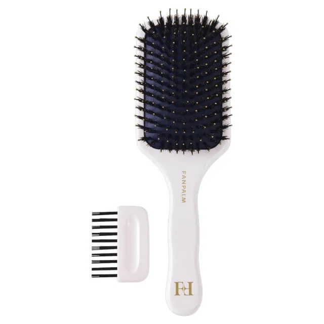 Fan Palm Boar- & Nylon Hairbrush