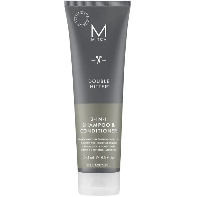 Paul Mitchell Mitch Double Hitter 2 i 1 Shampoo & Conditioner 250 ml