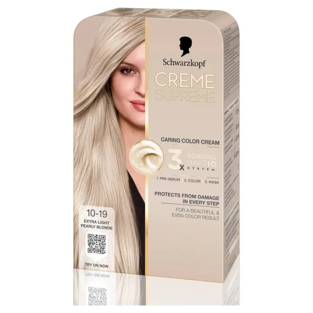 Schwarzkopf Creme Supreme 10-19 Extra Light Pearly Blonde 60 ml