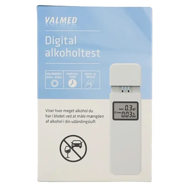 Valmed Digital Alkoholtest   1 stk.