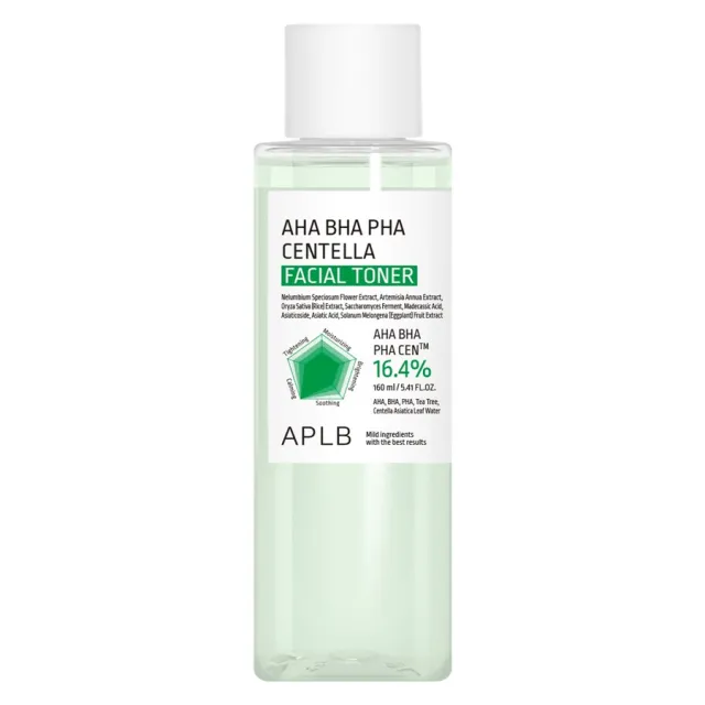 APLB AHA BHA PHA Centella Facial Toner 160ml