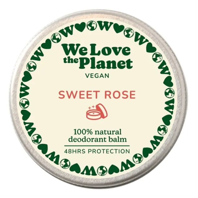 We Love The Planet Deodorant Balm Sweet Rose (35 g)