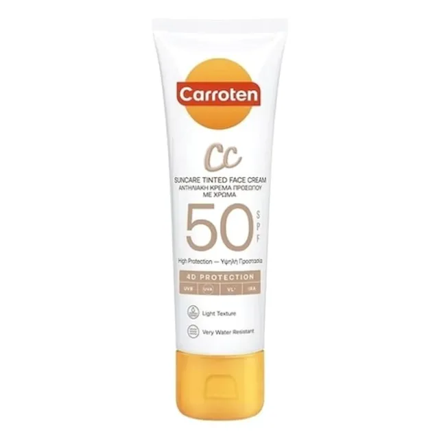 Carroten - Face CC Cream SPF50 - 50 ml