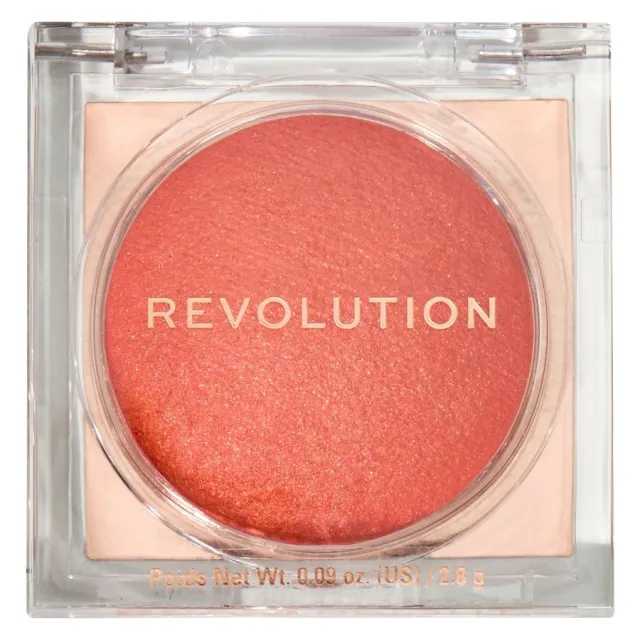 Revolution Beauty Beam Bright Blush Orange Crush 2,8g