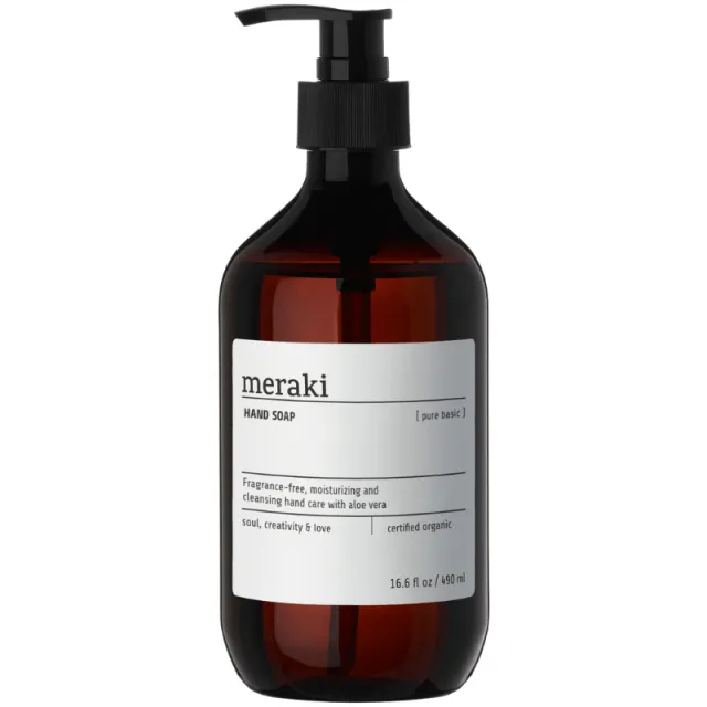 Meraki Hand Soap Pure Basic (490 ml)