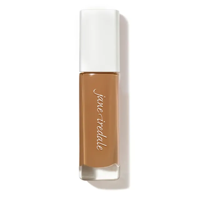 Jane Iredale Liquid Foundation, "Skintuition" SPF30 - 58 Medium Dark, 30ml.