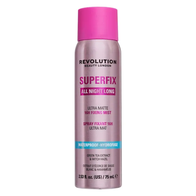 Revolution Superfix All Night Long Waterproof Fixing Mist 150ml