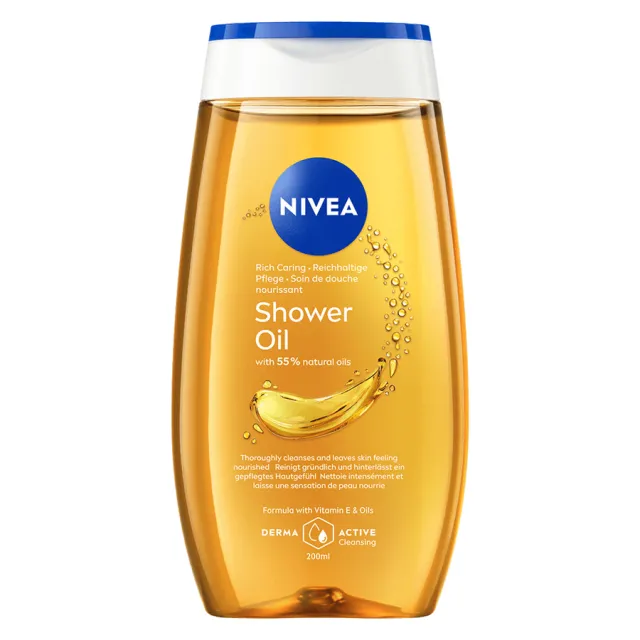 NIVEA Rich Caring Shower Oil 200ml
