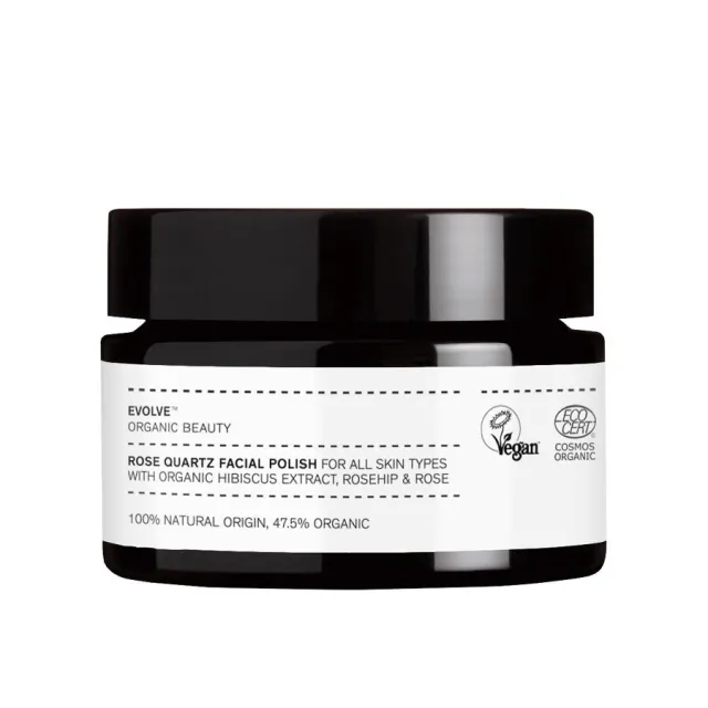 Evolve Rose Quartz Facial Polish, 30ml