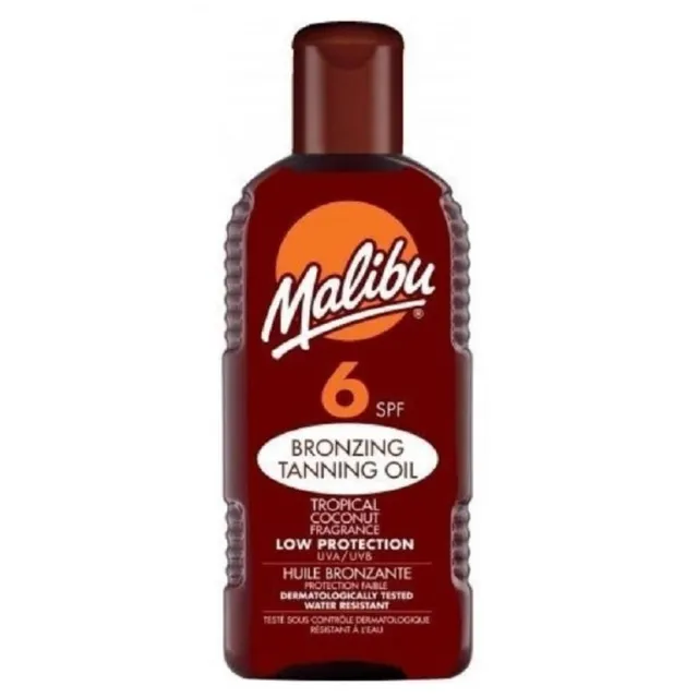 Malibu Bronzing Tanning Oil SPF 6 200 ml