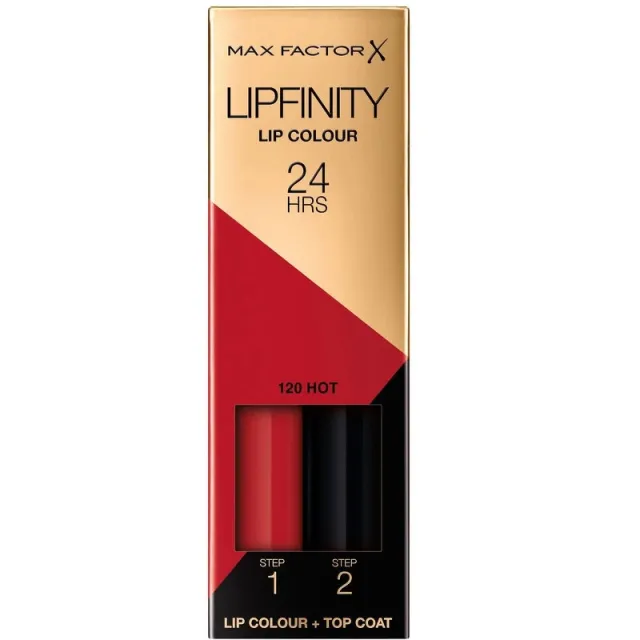 Max Factor Lipfinity 2-step Long Lasting Lipstick 2,3 ml - Hot 120