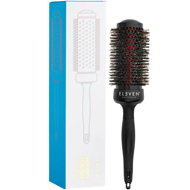 ELEVEN Australia Round Brush Large - Black