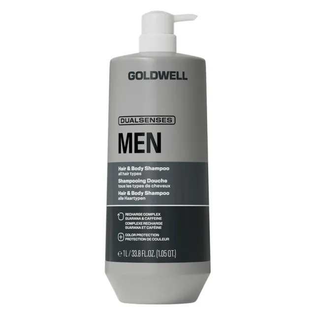 Goldwell Dualsenses Mens Hair & Body Shampoo 1000ml