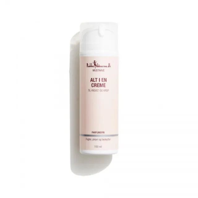 Pudderdåserne Alt i en creme, 150ml.