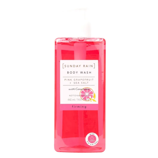 Sunday Rain Pink Grapefruit & Sea Salt Body Wash 440ml