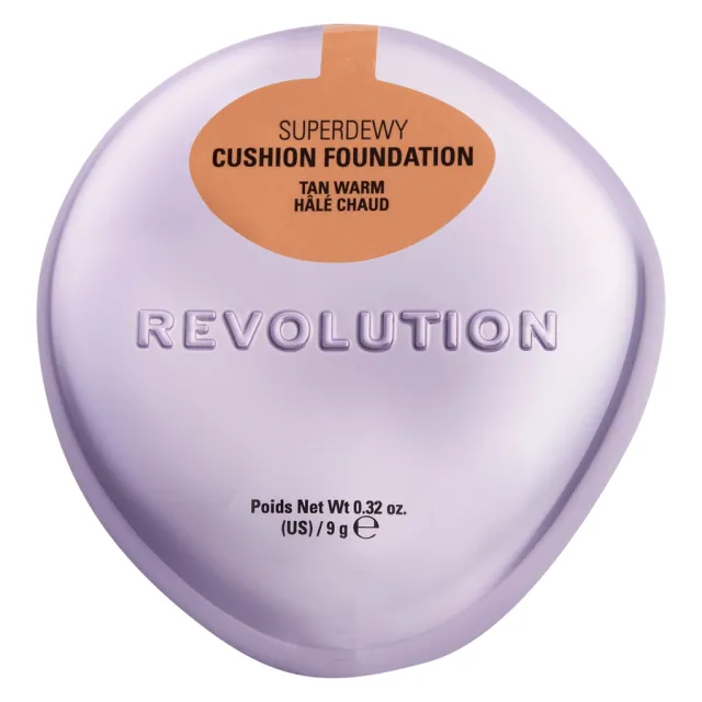 Revolution Beauty Superdewy Cushion Foundation Tan Warm