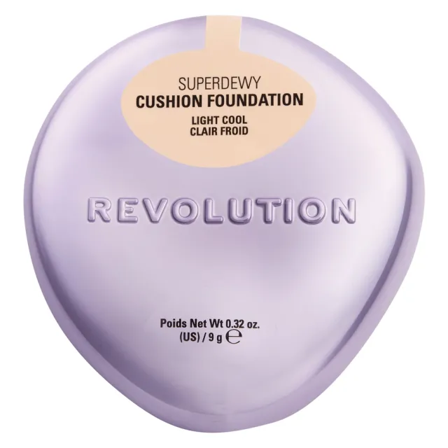 Revolution Beauty Superdewy Cushion Foundation Light Cool