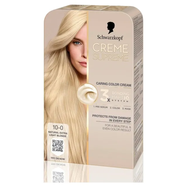 Schwarzkopf Creme Supreme 10-0 Natural Extra Light Blonde 60 ml