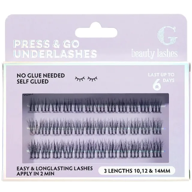 G Beauty Lashes Press & Go Underlashes - Everyday