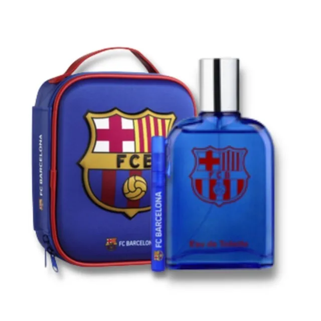 F.C. Barcelona - Pafume Sæt & Toilettaske