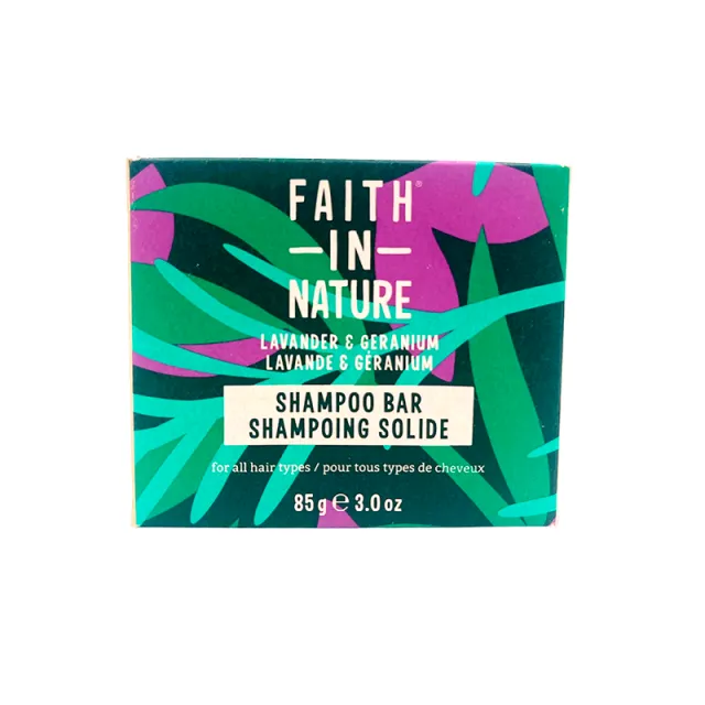Faith In Nature Shampoobar Lavendel & Geranium (85 g)