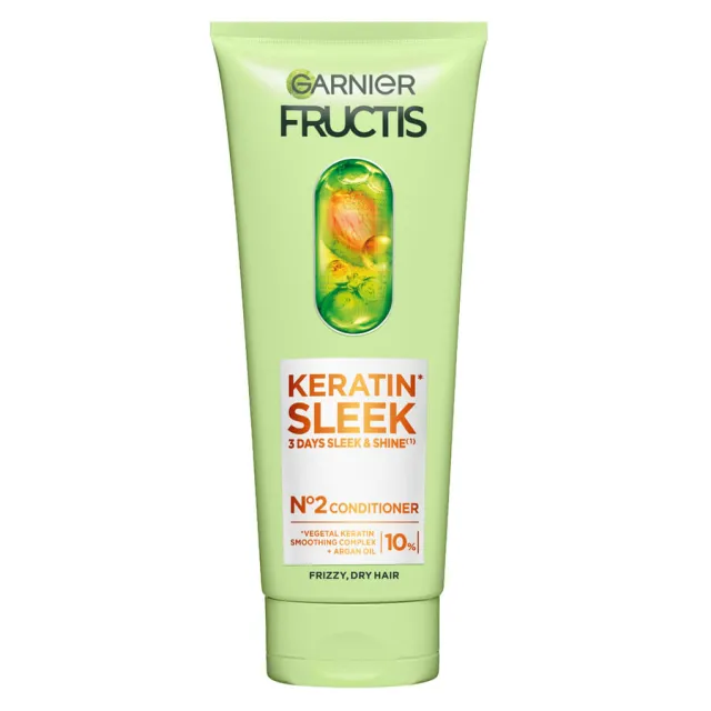 Garnier Fructis Keratin Sleek Conditioner 200ml
