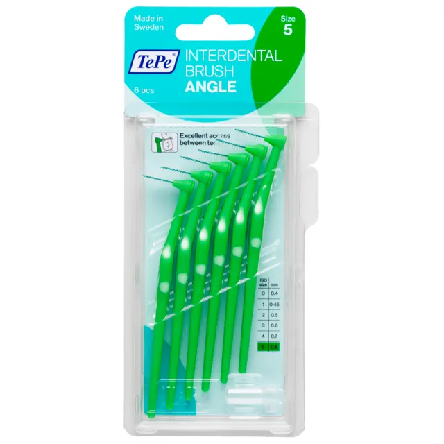 TePe Mellemrumsbørste Angle Grøn (6 stk)