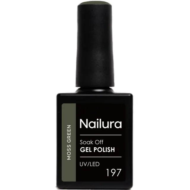 Nailura Gel Polish 10 ml - 197 Moss Green