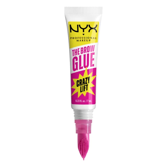 NYX Professional Makeup The Brow Glue Crazy Lift 01 Transparent 7