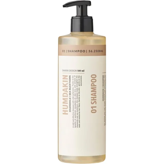 01 Shampoo 500 ml Chamomile and sea Buckthorn