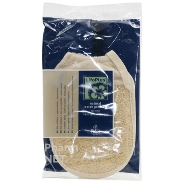 LifoPlus Natural Loofah Sponge (1 stk)
