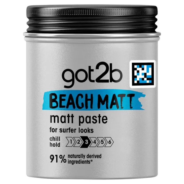 Schwarzkopf Got2b Beach Matt Paste 100 ml