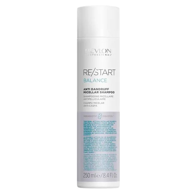 Revlon Restart Balance Anti-Dandruff Micellar Shampoo (250 ml)