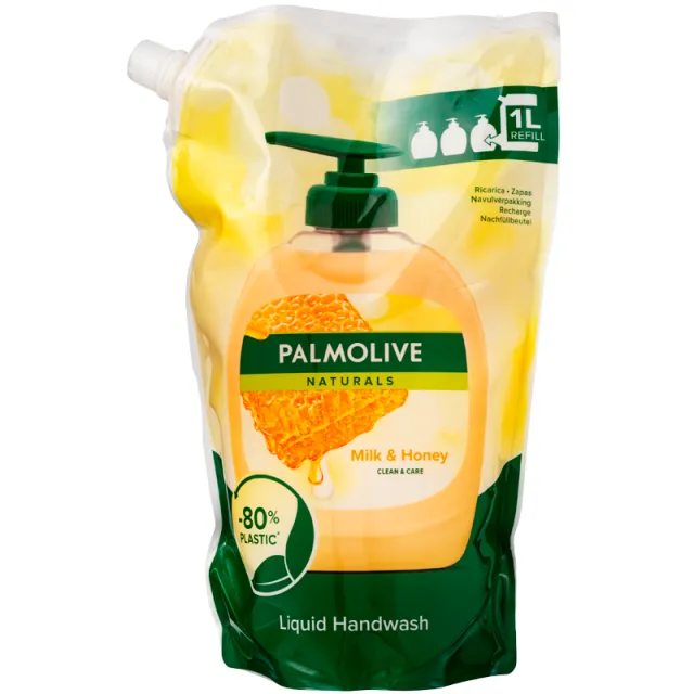 Palmolive Flydende Håndsæbe Milk & Honey Refill (1000 ml)