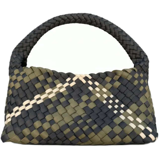Woven Scuba Mini Bag + Pouch