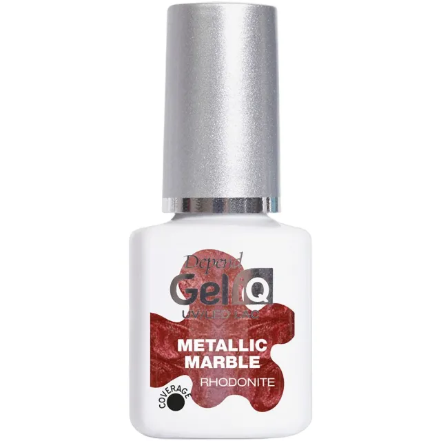 Geliq Metallic Marble Rhodonite