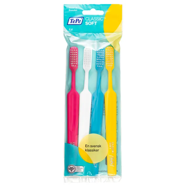 TePe Classic Soft Tandbørste (4 stk)