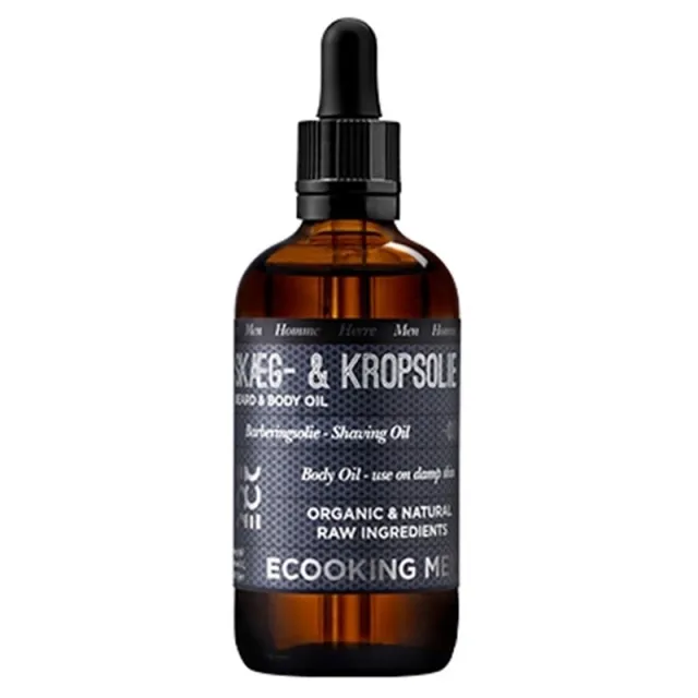 Ecooking Men Skæg & Kropsolie (100 ml)