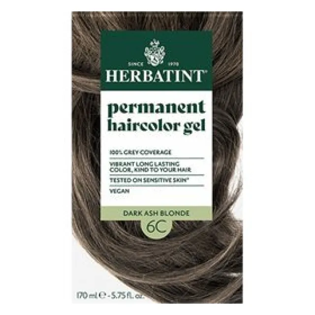 Herbatint 6C hårfarve Dark Ash Blonde, 170ml.