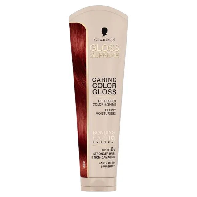 Schwarzkopf Gloss Supreme Caring Color Gloss Red 145 ml