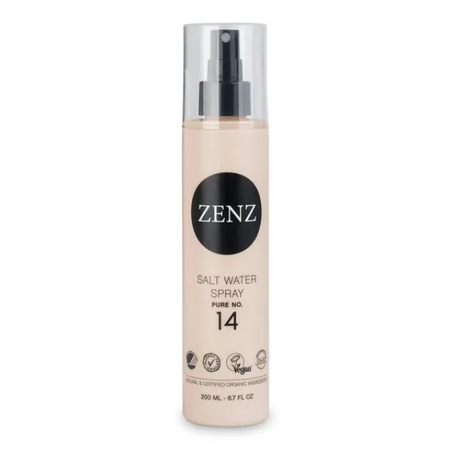 Zenz Organic Salt Water Spray Pure No. 14 - Version 2.0, 200ml.