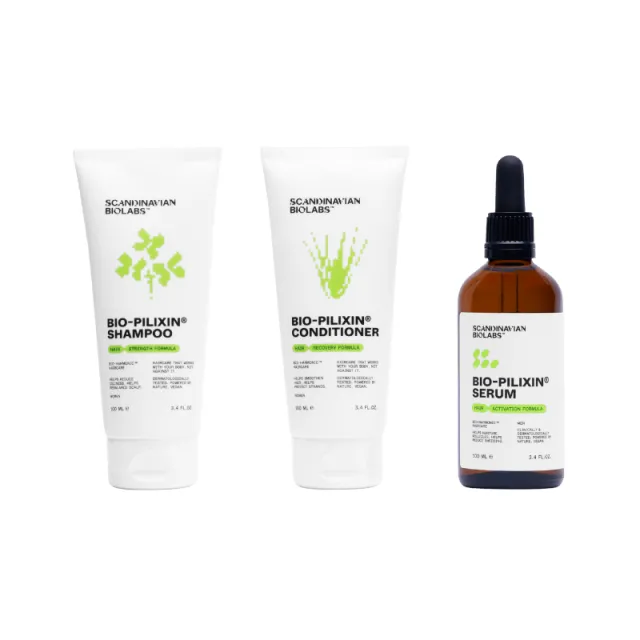 Scandinavian Biolabs Hair Activation Routine Men (3 x 100 ml)