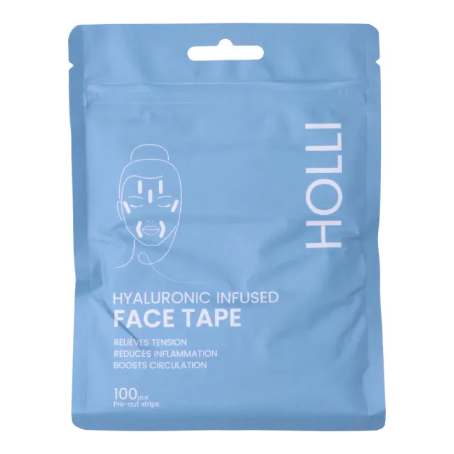 HOLLI Hyaluronic Infused Face Tape Kit 1 g 100 stk.