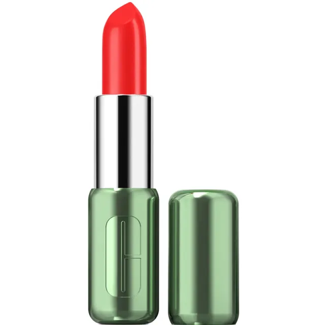 Clinique Pop Longwear Lipstick Satin 3,9 g - Poppy Pop