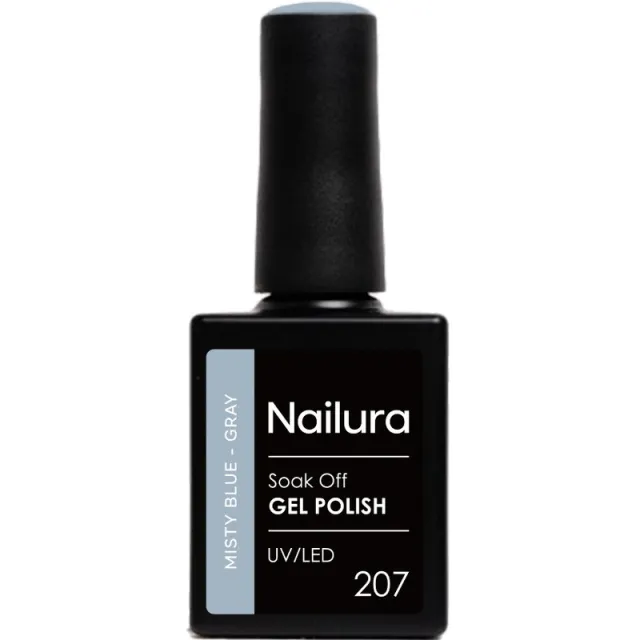 Nailura Gel Polish 10 ml - 207 Misty Blue Gray