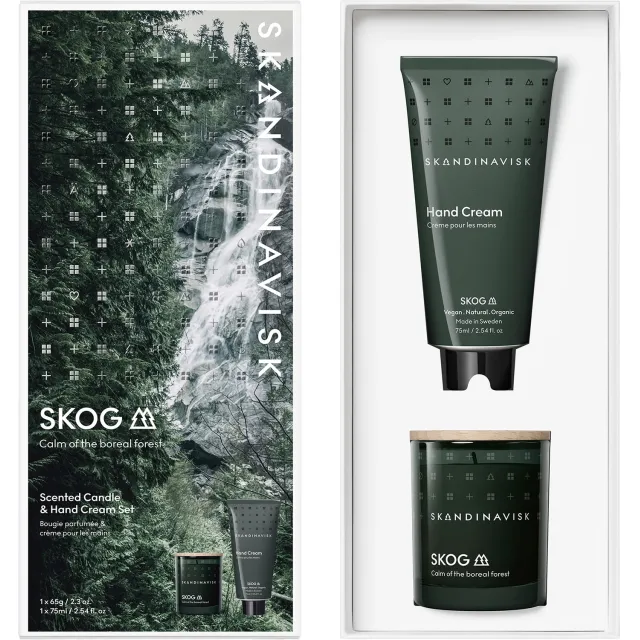 Skog Scented Candle & Hand Cream Set
