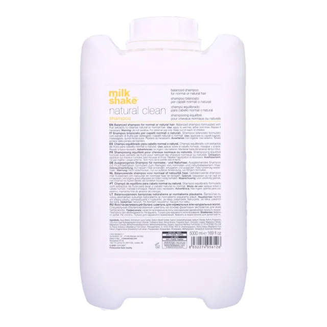 Milk_Shake Natural Clean Shampoo 5000 ml