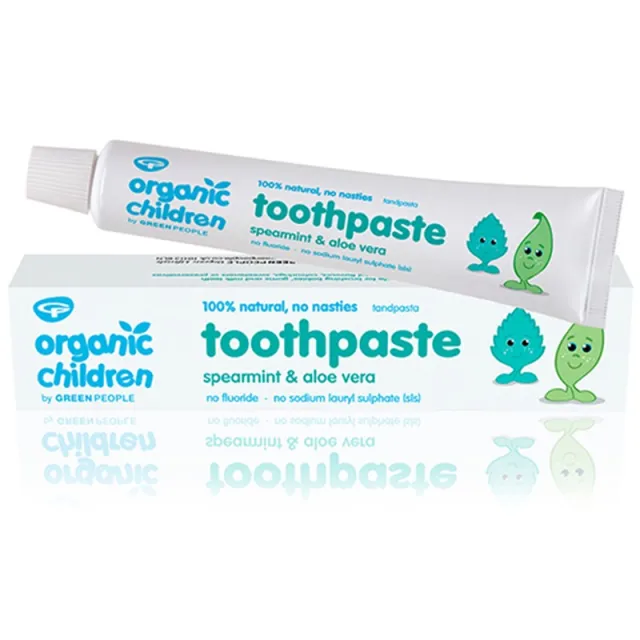 GreenPeople Childrens Spearmint Toothpaste (50 ml)