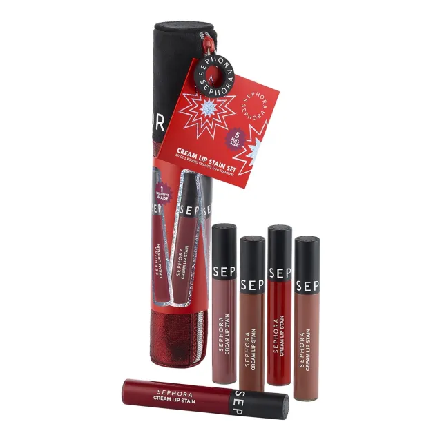 Cream Lip Stain Set Makeup Sæt