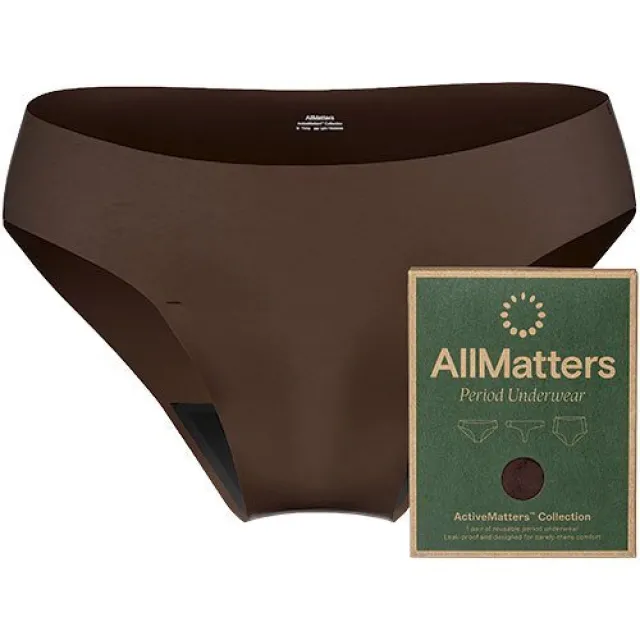 AllMatters Active Brief, Brun, XS